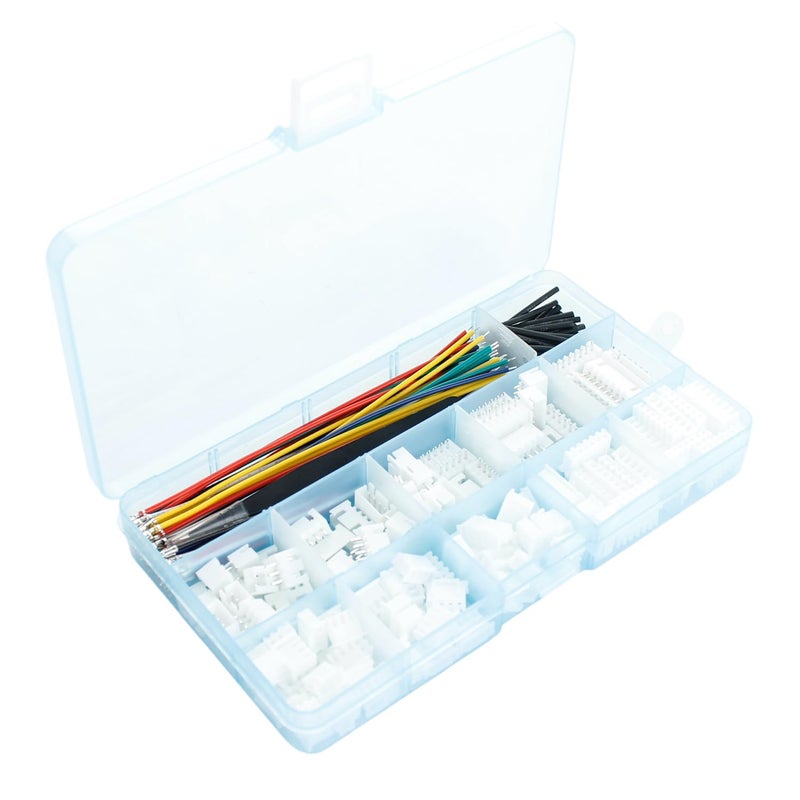 ProCircFix 2.54mm XH Connector Socket Kit - Pre-Crimped Cables, 2/3/4/5/6/7-Pin Housing, Male & Female Connectors, Compatible with JST-XH Connector Standards - Image 3